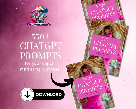 550+ ChatGPT Prompts for Your Biz – Save Time, Boost Sales, and Scale Smarter!